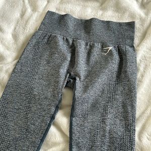 Gym Shark - Vital Seamless Legging - Navy Marl - Size S